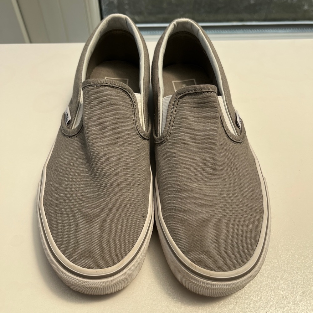 Vans Slip On Grey Womens Size 7